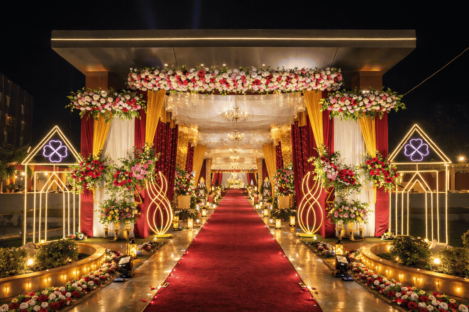 Grand Wedding Entrance